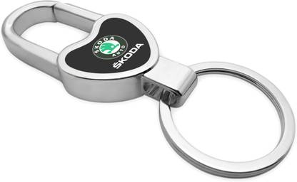 VillageTiger Car Keychain Compatible With Skoda Rapid Matte Edition Octavia Superb Kodiaq SUV Key Chain