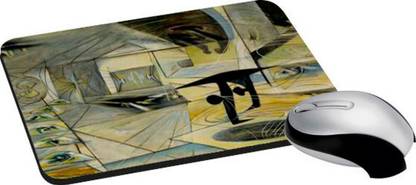 MIKKA Abstract Mouse Pad Soft Rubber Non-Slip Large Computer Gaming Mouse Desk Pad New Mousepad