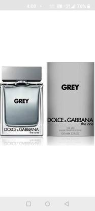 Dolce and Gabbana GREY THE ONE Eau de Toilette  -  100 ml