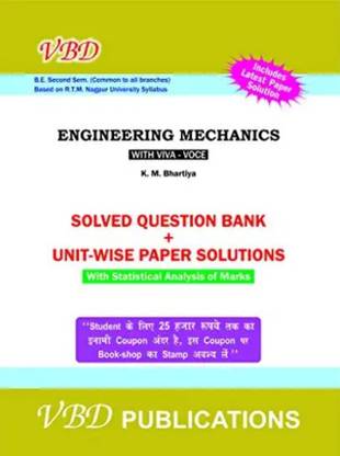 VBD Engineering Mechanics B.E. Second Semester RTM Nagpur University