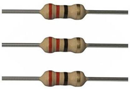 gobagee 22 ohm 1/4w 5% resistor, Set of 20 resistance Carbon Film Resistor Fixed Resistor