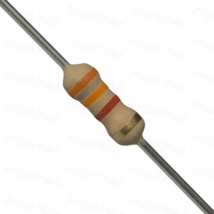 gobagee 3K3 ohm 1/4w 5% resistor, Set of 20 resistors 3.3K Carbon Film Resistor Fixed Resistor
