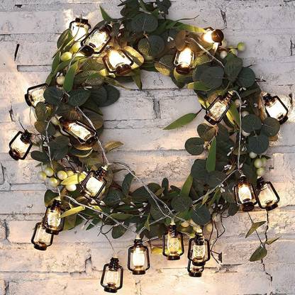 Enrich Shopee 14 LEDs 3.2 m White, Gold Steady Lantern Rice Lights