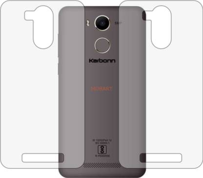 MOBART Back Screen Guard for KARBONN K9 KAVACH (Matte Finish)