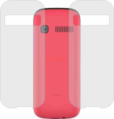 MOBART Back Screen Guard for LAVA A1 SUPER (Matte Finish)
