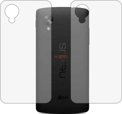 MOBART Back Screen Guard for LG NEXUS 5 (Matte Finish)