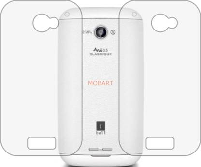 MOBART Back Screen Guard for IBALL ANDI 3.5 CLASSIQUE (Matte Finish)