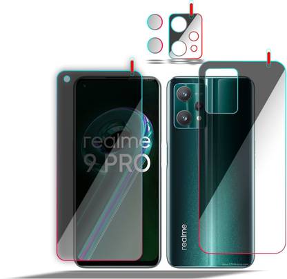 PONDRIK Front and Back Screen Guard for REALME 9 PRO