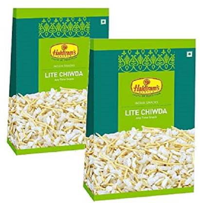 Haldiram's Nagpur Lite Chiwda Standy (Pack of 2) (200g*2)