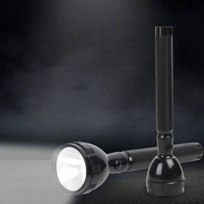 AKR High Power Long Life Flashlight - Rechargeable And Led Torch