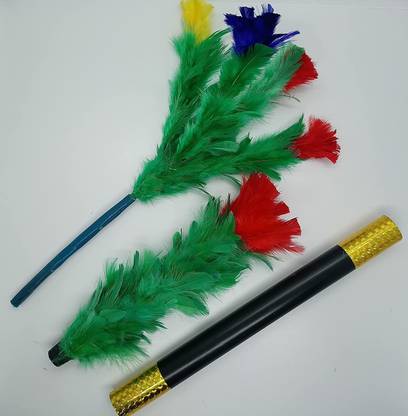 A SARKAR MAGIC SHOP FLOWER TO BOUQUET WITH WAND MAGIC / WAND TO FLOWER BOUQUET 1 Magic Tricks