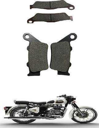 Digital Craft BULLET CLASSIC 350 DISC PAD COMBO FRONT OR REAR [ PACK OF 4 ] Vehicle Disc Pad