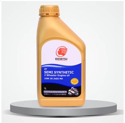 IDEMITSU 10W-30 4T SEMI SYNTHETIC ENGINE OIL 10W-30-- 1LT Synthetic Blend Engine Oil
