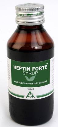 Alopa Heptin Forte Syrup -200Ml (Pack of 2| Syrup Helps for Digestion, Fat Metabolism