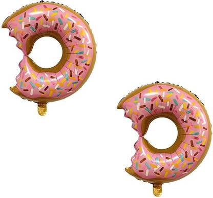 PFB Printed Happy Birthday Frosting Donut Sweet foil Balloon Balloon