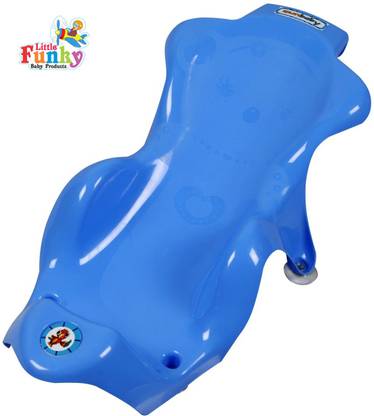 Little Funky Baby Anti Slip BathSling for Bathing,Baby Shower,Bubble Bath-Combo
