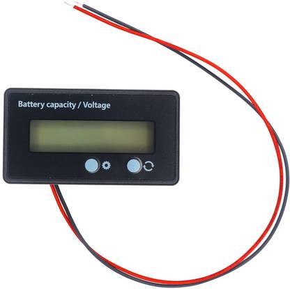Electronic Spices Lithium Battery Capacity Indicator Voltage Tester 12V/24V/36V/48V Digital Battery Tester