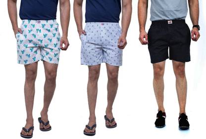Active Basic Cotton Men Boxer