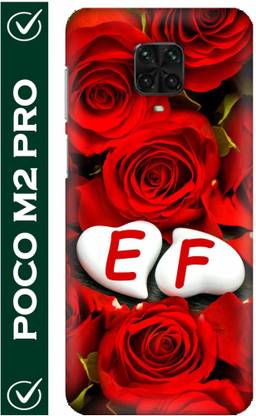 Fullyidea Back Cover For Poco M2 Pro Letter E Alphabet E Name E Letter E With F E Love F Fullyidea Flipkart Com