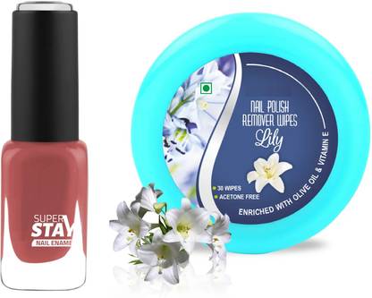 tanvi27 High Pigment Nail Polish BROWN COLOR & NAIL POLISH REMOVER