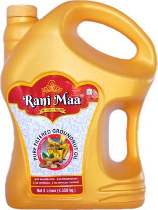 RaniMaa Pure Filtered Groundnut Oil Groundnut Oil Can