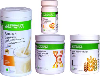 HERBALIFE FORMULA1BANANACARAMELAFRESH ENERGY DRINK GINGER PROTEIN200 ACTIVE FIBER COMPLEX Energy Drink