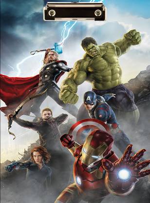 Creative Print Solution Avengers Reprint Clip Board Exam Pad (14x9.5 Inches)