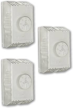 ASHIRWAD SWITCH 7 STEP OPEN FAN REGULATOR (PACK OF 3) Step-Type Button Regulator