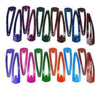 Myra Collection 24 Pcs Multicolor Tic Tac Clips Hair Pin Tic Tac Clip