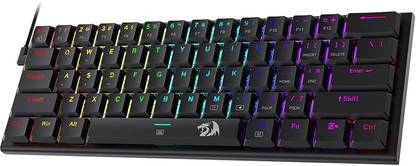 Redragon K614 Anivia Wired USB Laptop-size Multi-device Keyboard Compatible with Desktop, Laptop, Mac