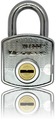KEYLIGHTS NESCO 4 SQUARE DOOR LOCK Padlock