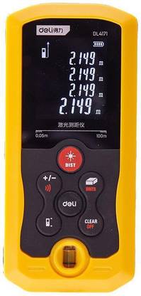 Deli 100m Laser Range Finder Laser Distance Meter DL4171 Test Indicator