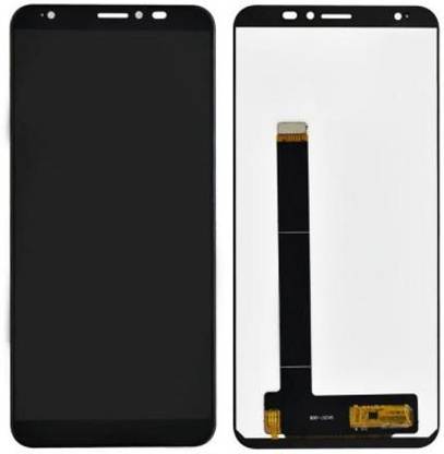 ShivCombo LCD Mobile Display for Lava Z91 BLACK with Touch Screen Digitizer Combo