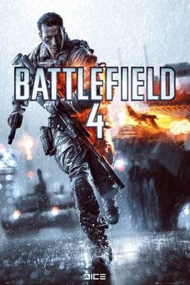 Battlefield 4 Cover ON FINE ART PAPER HD QUALITY WALLPAPER POSTER Fine Art Print