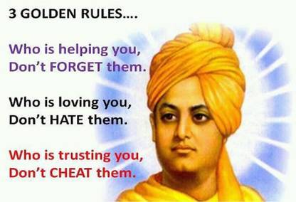 Swami Vivekananda Quote on LARGE PRINT 36X24 INCHES Photographic Paper