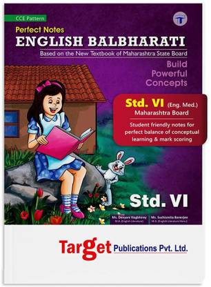 Std 6 Perfect Notes English Balbharati Book | English Medium | Maharashtra State Board | Includes Glossary, Summary, Paraphrases, Grammar, Writing Skills, Open Ended And Activity Based Questions | Based On Std 6th New Syllabus