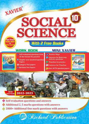 Xavier 10th Social Science English Medium Guide With 2 Free