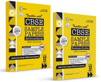 Rachna Sagar CBSE Class 12 Term 2 Sample Paper Accountancy & Business Studies Set Of 2 Books