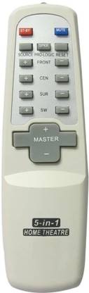 Akshita 5 IN 1 H.T Remote Compatible for HOME Theater Remote Control Mitsun Takai Beston Tagwood Koryo Remote Controller