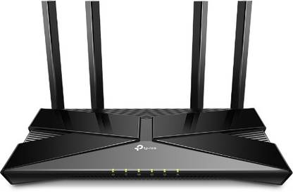 TP-Link AX1800 AX23 Router 5 GHz, 2.4 GHz 1800 Mbps Wifi Speed Dual Band External Antenna Ethernet (Cable Broadband)