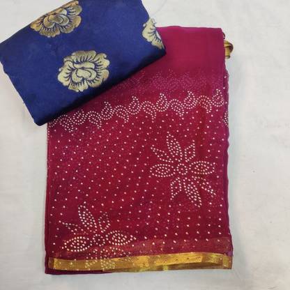 Embellished Fashion Georgette Saree