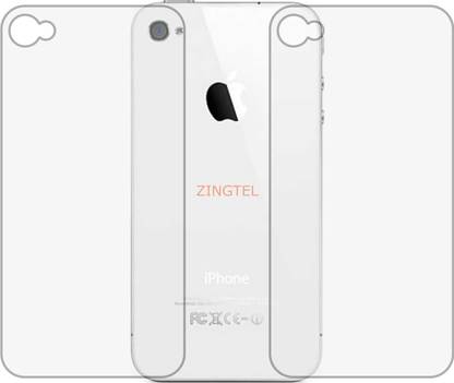 ZINGTEL Back Screen Guard for APPLE IPHONE 4S (Matte Finish)