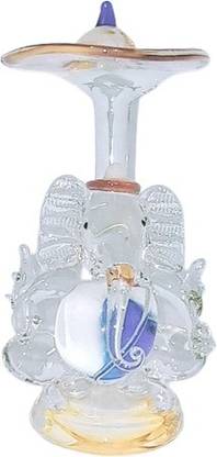 GANESH JI chatri gnaesh ji Decorative Showpiece  -  10 cm