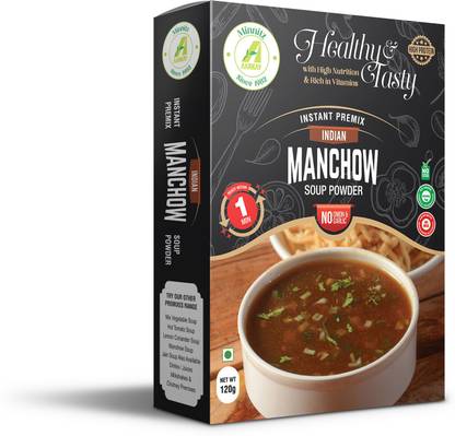 आरके बिना प्याज और लहसुन के मिनिट्ज़ इंस्टेंट मंचो सूप 480 G