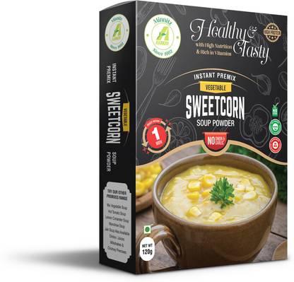 AARKAY Minnitz Instant Sweet Corn Soup With No Onion And Garlic 480 G