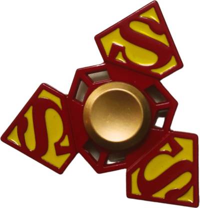 KARBD Superman Logo Fidget Spinner Ultra Speed Light Weight Metal Hand Spinner Toy