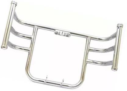 WHEETOYKART Front Airfly Full Chrome Leg Guard for Bullet Enfield Classic 350/500 Bike Crash Guard