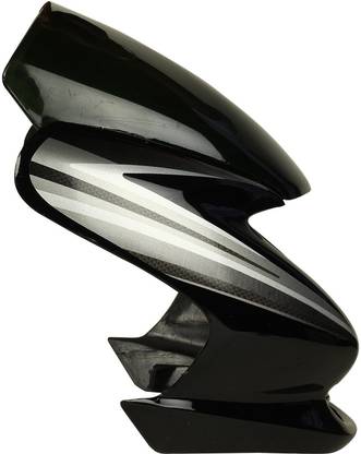 shiv ambika Black Grey Visor for PASSION PRO Digital Meter and Visor Glass (Black/Grey) Bike Headlight Visor