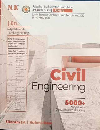 Neelkanth - Civil Engineerig -RSMSSB junior Engineer Exam Book