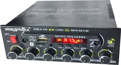 world voice Gold Series STEREOPHONIC SOUND Bluetooth Player + BT Board/FM/USB/AUX/MP3/SDCard Car Stereo